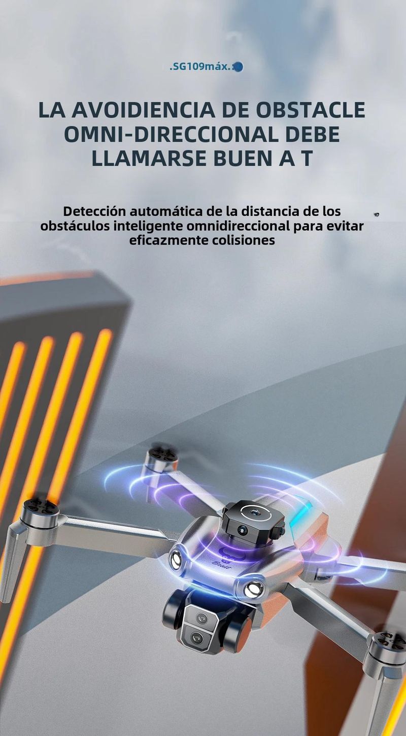 Drone professionale SG109 MAX Pro con telecamera GPS HD 4K, video in diretta, 5G WIFI FPV RC, quadricottero per adulti e principianti_voghion.com