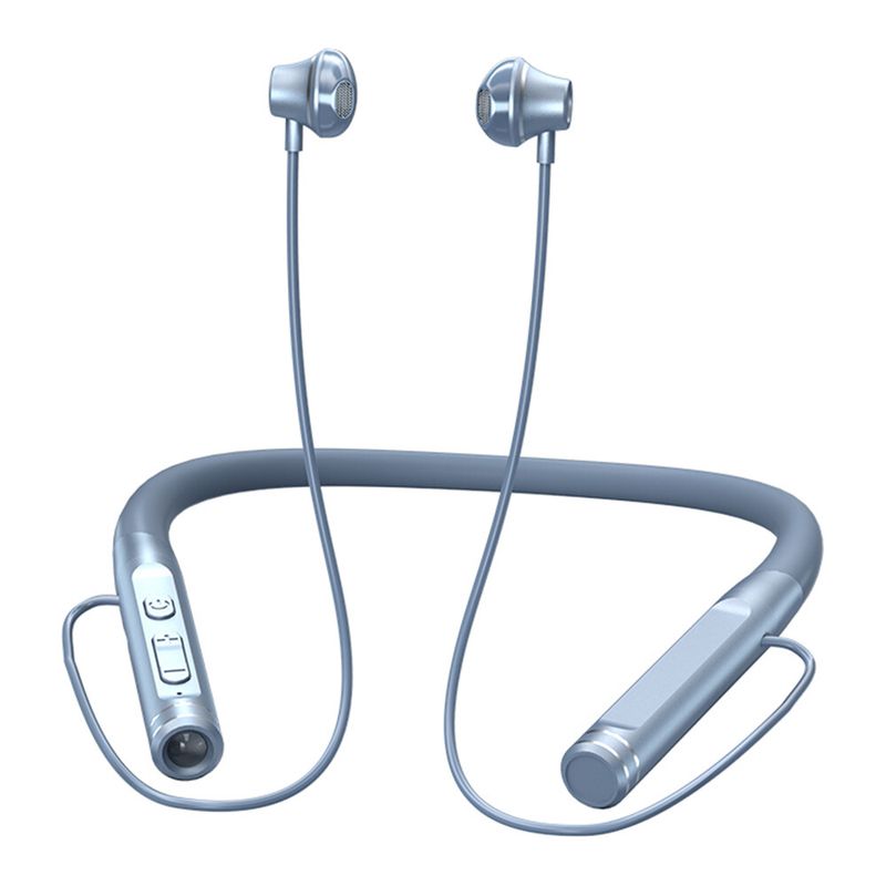 Cuffie auricolari magnetiche Bluetooth 5.2 wireless con archetto da collo, cuffie vivavoce_voghion.com