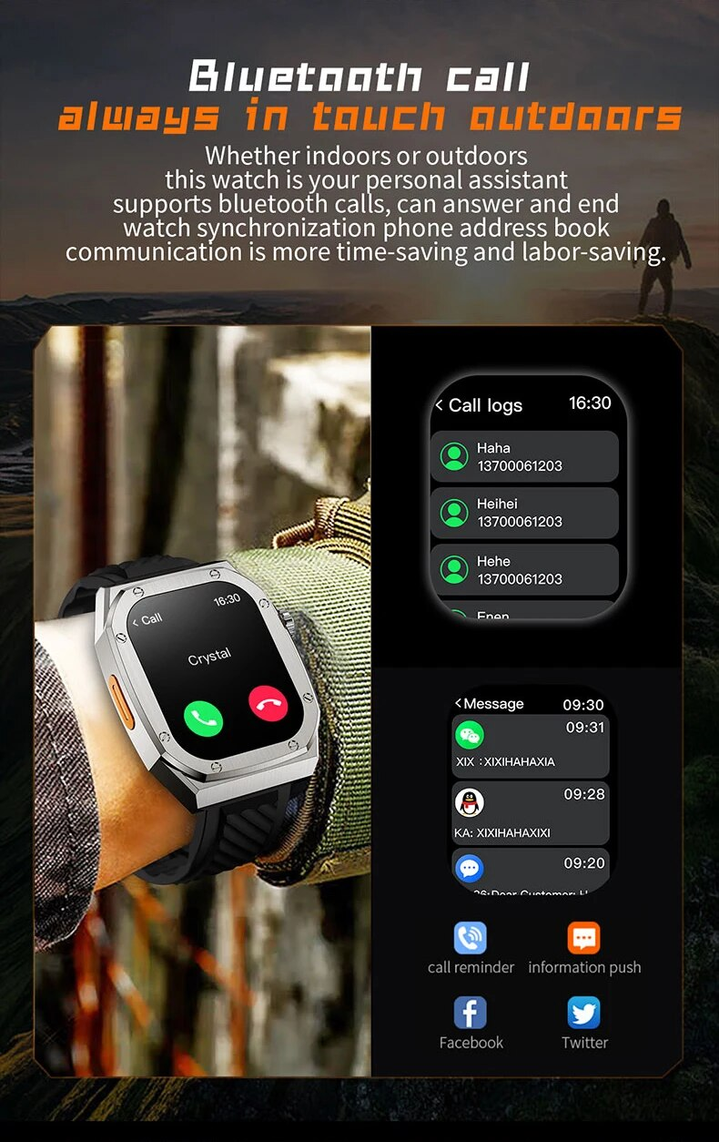 Neue Z79 Max Smartwatches für Männer Smartwatch 2023 Buletooth Call Blutsauerstoffüberwachung 1,83" HD-Bildschirm Wasserdichte Smartwatch_voghion.com