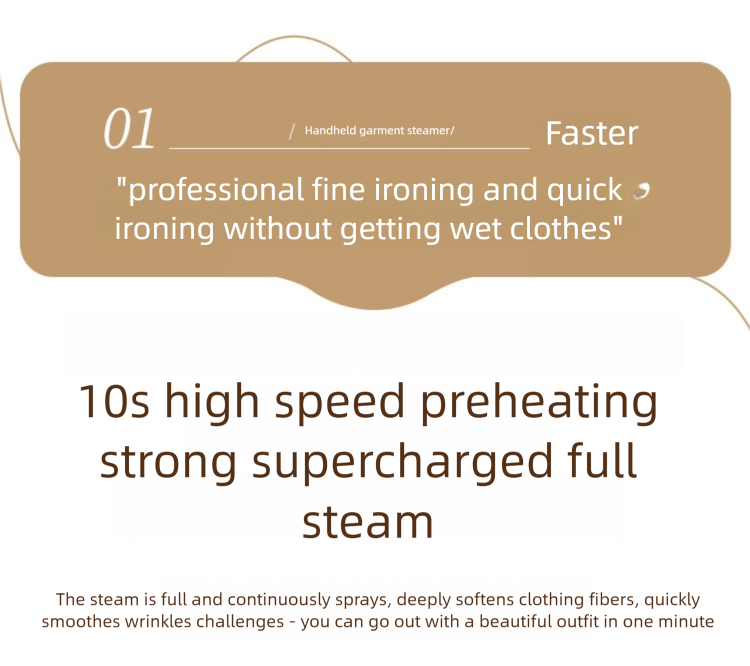 Steam Brush Garment Steamer - Handheld Ironing Machine High Power Travel Electric Iron Household Convenient_voghion.com
