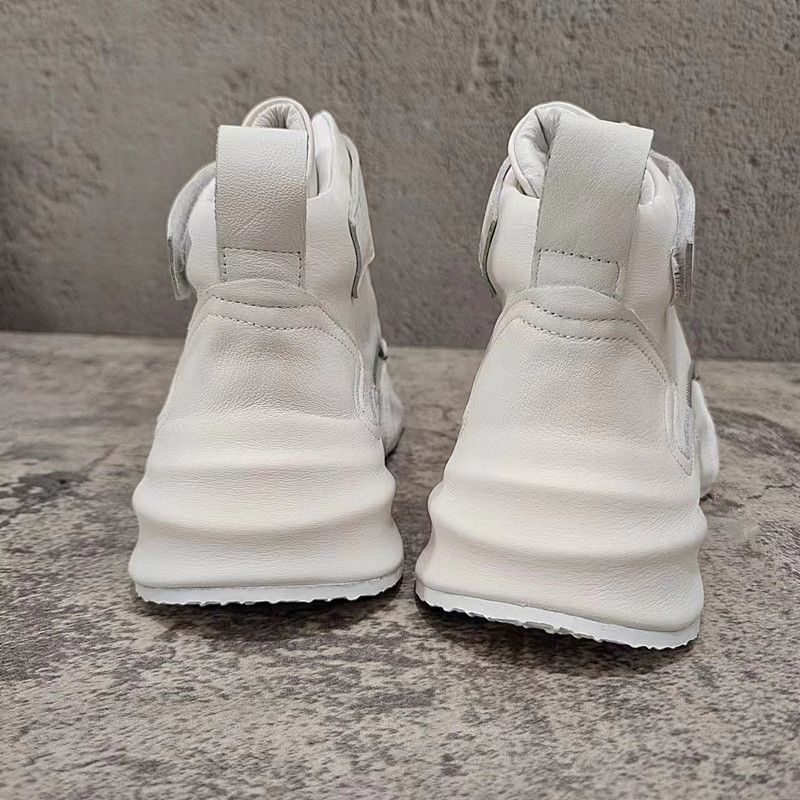 Herren-High-Top-Schuhe aus Rindsleder mit trendiger Tasche und Sohle, Freizeitschuhe für Herren_voghion.com