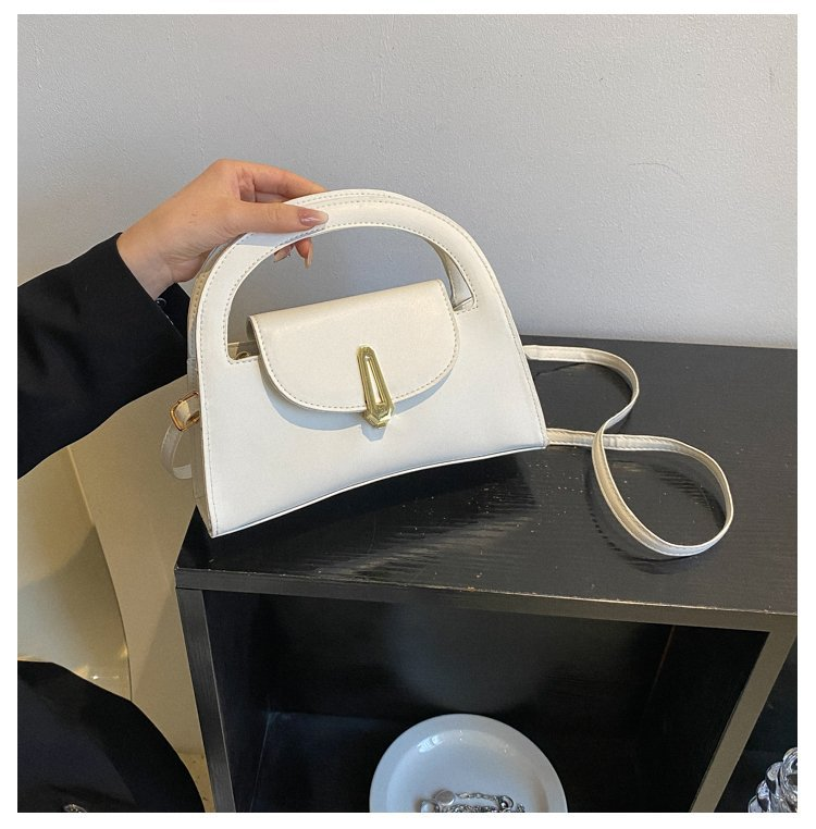 Borsa di fascia alta da donna Estate 2023 New Texture Niche Design All-match Borsa da donna a tracolla estiva nera_voghion.com