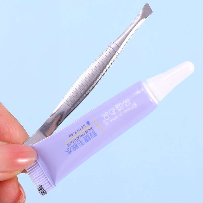Lijm Waterdichte Wimper Sneldrogende Lijm Valse Lash Lijm Clear Make Nep Wimpers Verlenging Lijmen wit es s_voghion.com