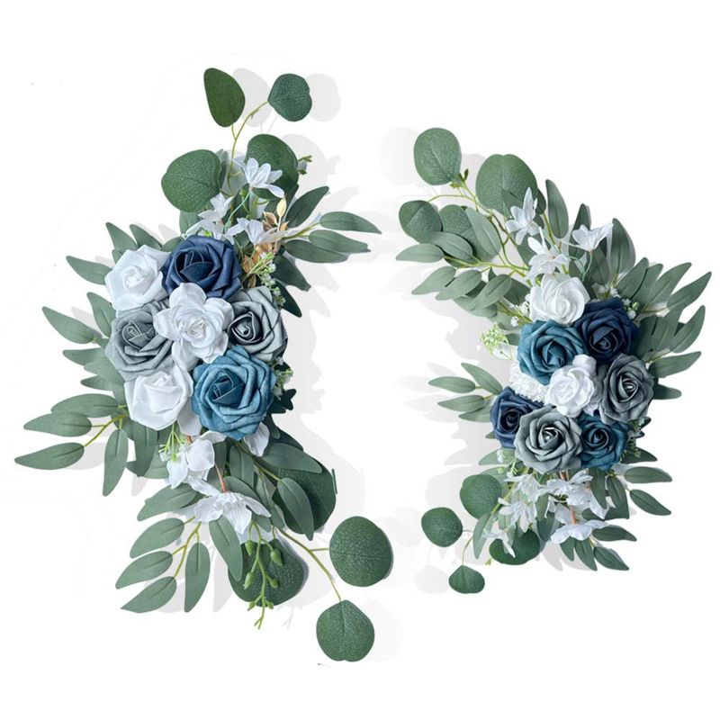 Chair Back Flowers New Simulation Bouquets High End Wedding Table Staircase Decoration Handmade DIY Finished Products_voghion.com
