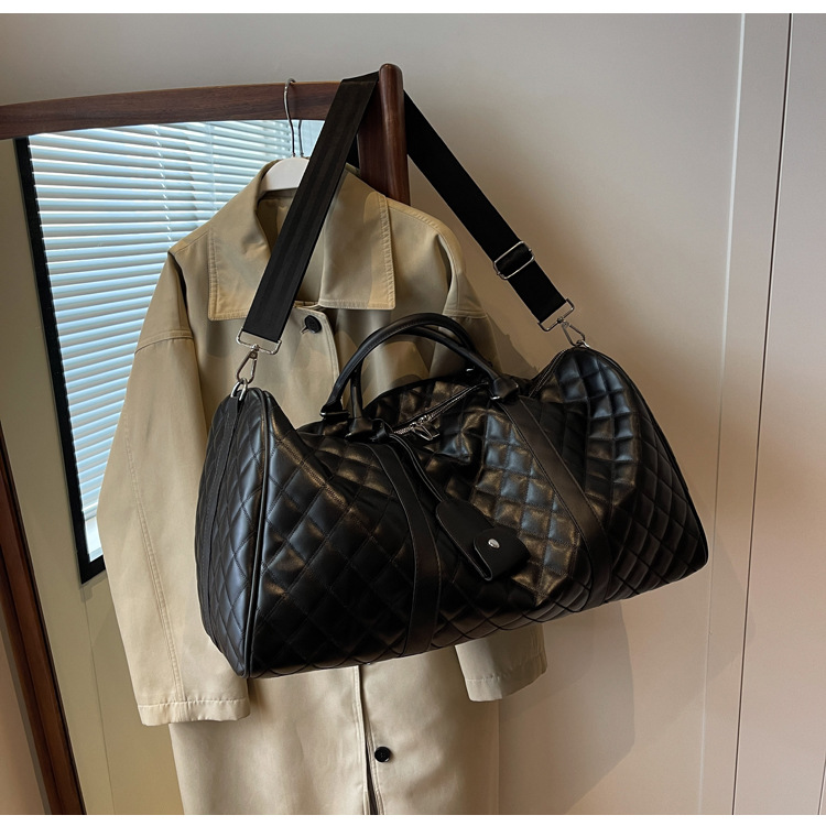 Ny forretningsrejsetaske til mænd med stor kapacitet til at forbedre udseendet, bagagetaske til opbevaring, shopping, sport og fitness til kvinder_voghion.com