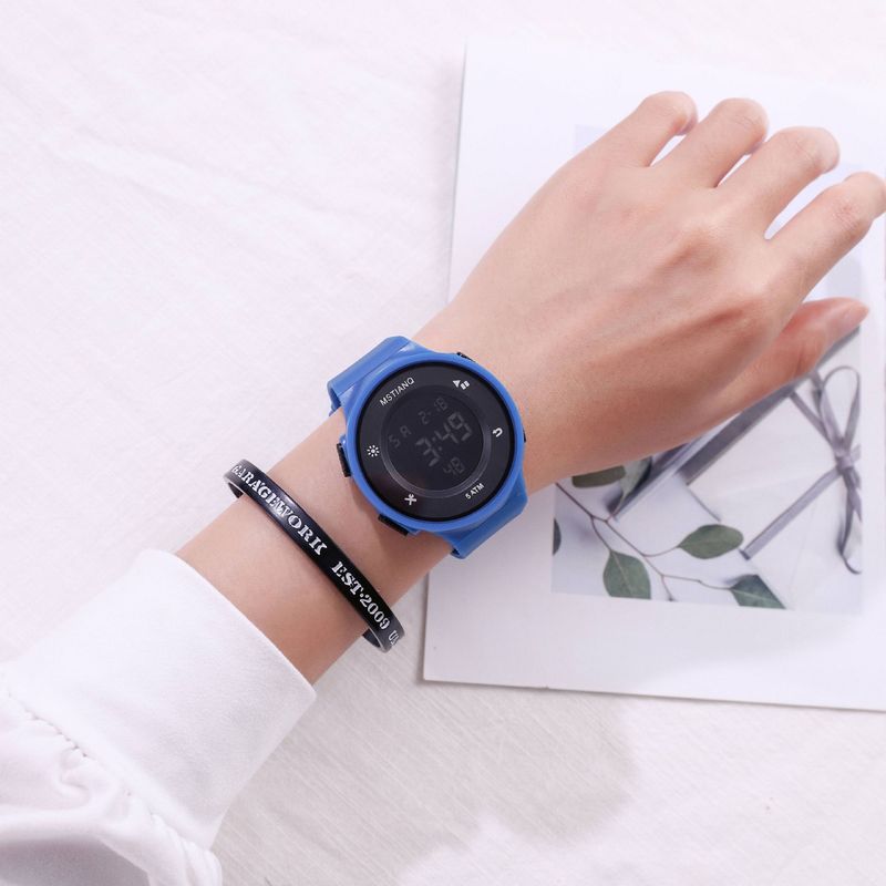 Orologi alla moda per bambini Orologi elettronici per bambini Ragazzi e ragazze Semplice sveglia per studenti delle scuole medie Orologio elettronico luminoso_voghion.com