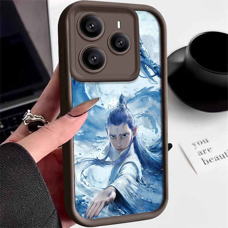 Nezha Aobing Print TPU Case For Xiaomi Redmi Note 14 4G 13 Pro Plus Note 12 14 Pro 5G Poco F6 X6 X7 X5 13T 14T Pro Phone Cover_voghion.com