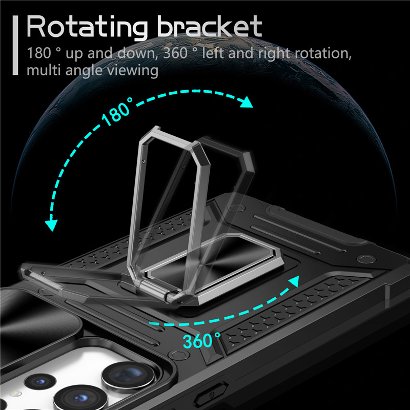 Velegnet til Samsung Galaxy S23 Ultra Case Samsung S23 Ultra Cover River BracketSlide Camera Protector telefon etui Velegnet til Samsung S23 Plus_voghion.com