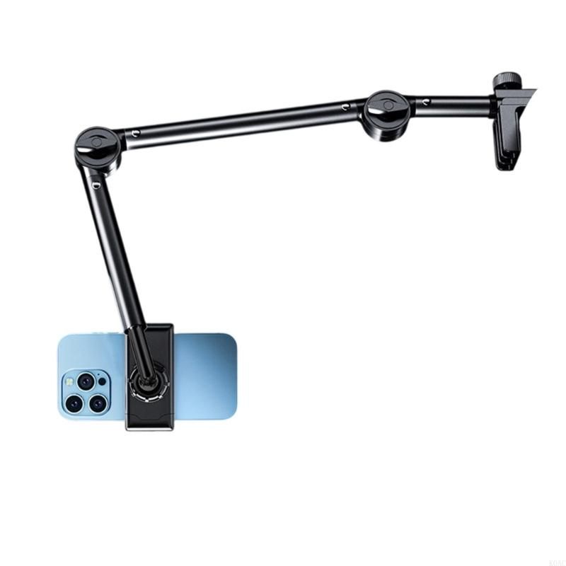 0AC Phone And Tablet Holder Bed Mount Aluminum Long Arm Foldable Lazy Stand_voghion.com