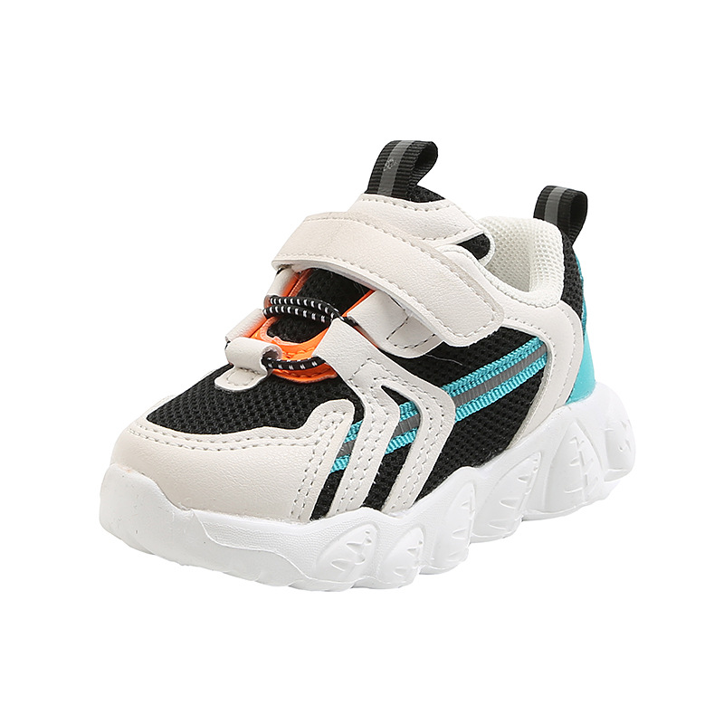 Zapatillas deportivas de primavera para niños y bebés, de malla transpirable, edición coreana, para papá y niña._voghion.com