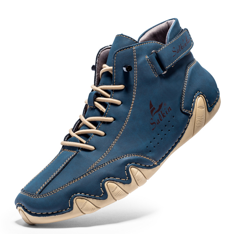 Unschlagbare Qualität Octopus Schuhe, High Top Martin Warm Herbst und Winter, Herren Casual Short Boots, Amerikanische Segelschuhe_voghion.com