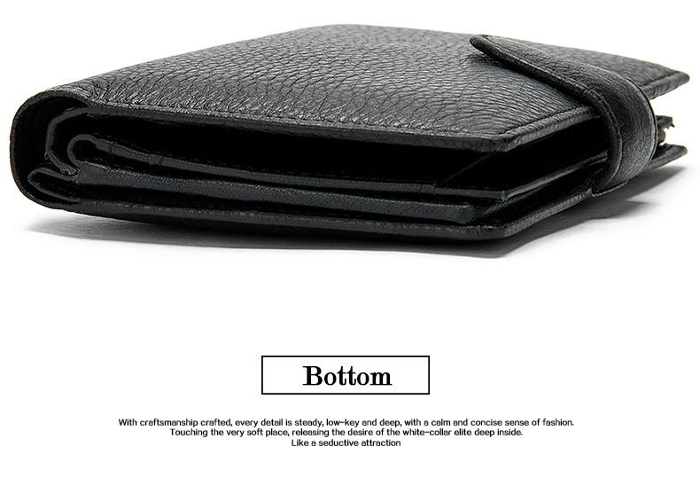 Portefeuille pour homme, portefeuille long en cuir de vache véritable de haute qualité, première couche de cuir de vache véritable_voghion.com