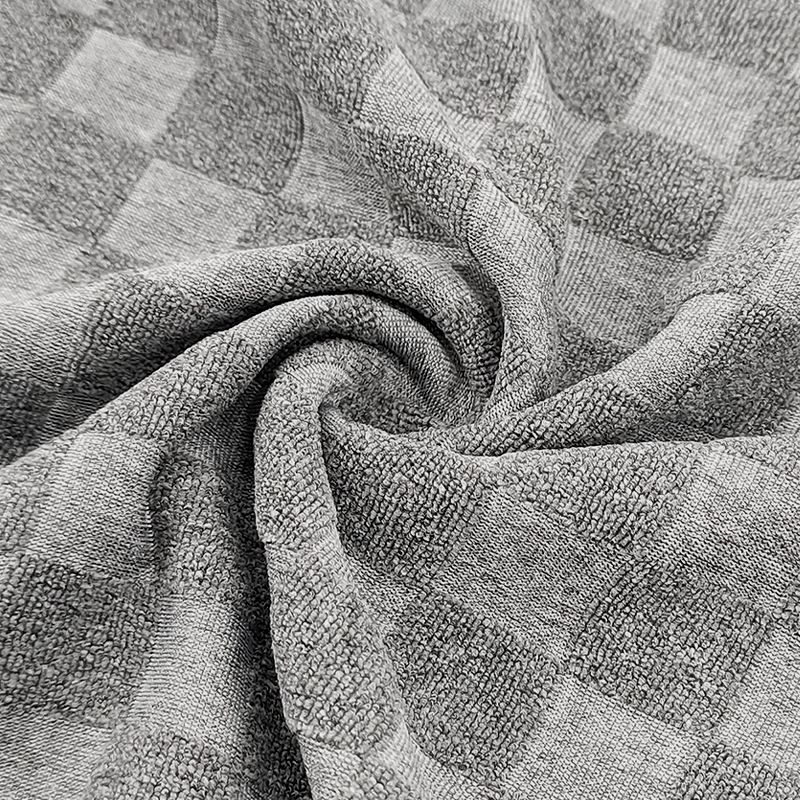 Herren Schweres, lockeres, lässiges, einfaches Poloshirt mit Schachbrettmuster und Reißverschluss, kurzärmelig, Shorts-Set_voghion.com