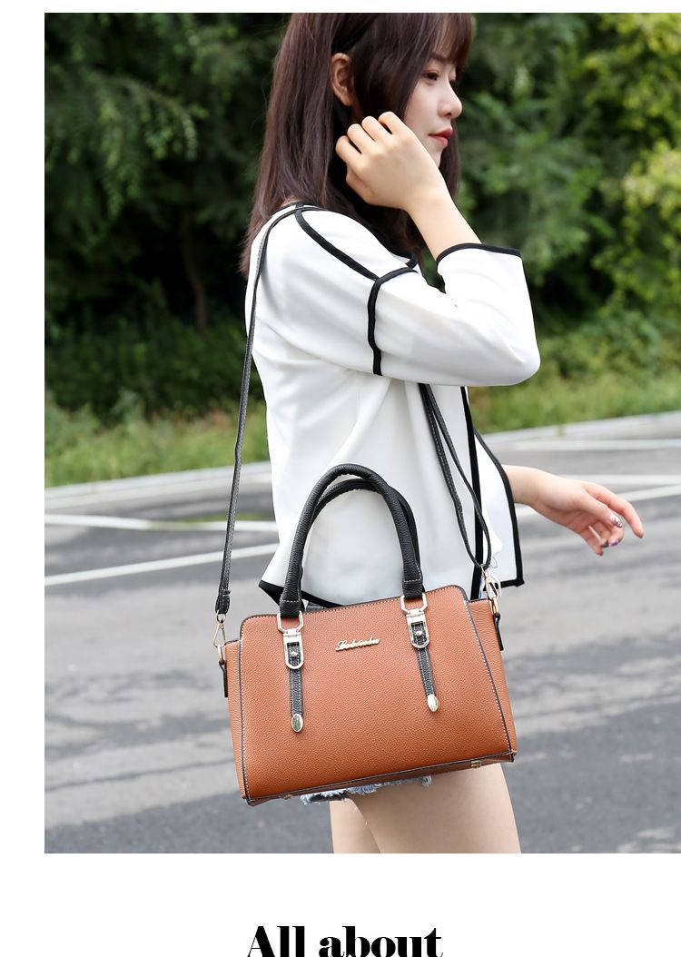 Taschen für Frauen Damentasche koreanische Version der dreiteiligen Mutter-Kind-Tasche Handtasche Schulter Messenger Bag Muttertasche_voghion.com
