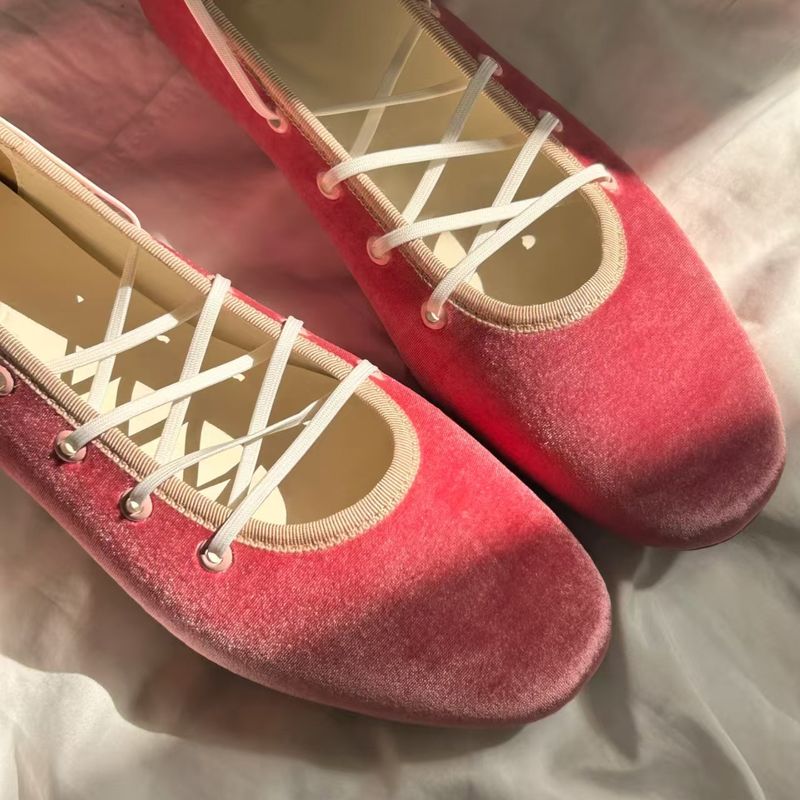 Scarpe singole coreane piatte 2025 Primavera Nuove scarpe da donna Mary Jane con cinturino alla testa rotonda francese_voghion.com