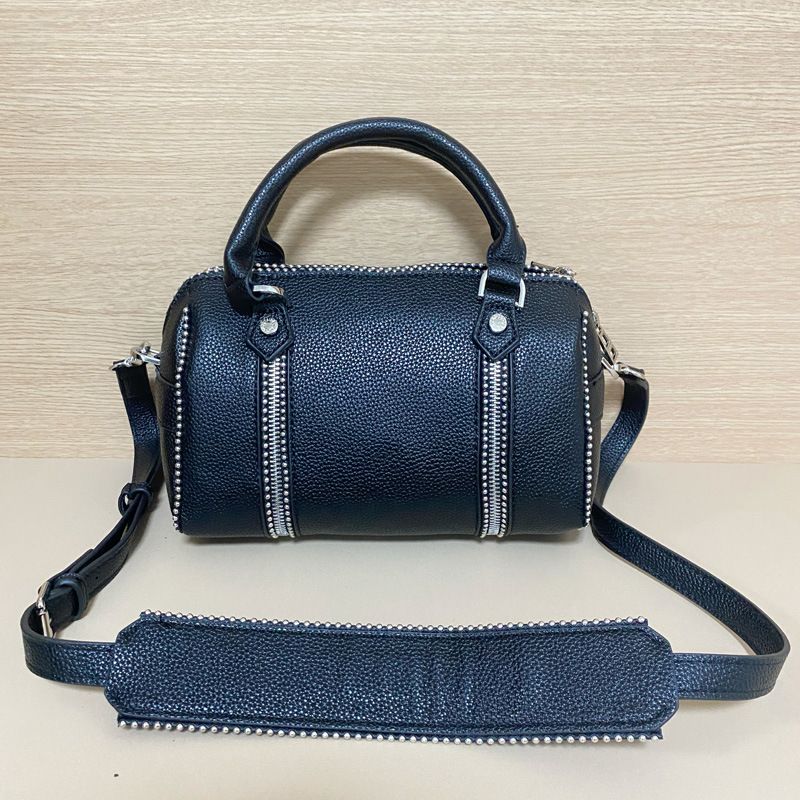 Borsa a tracolla in PU nera, nuova moda 2025, design di lusso, casual, da donna_voghion.com
