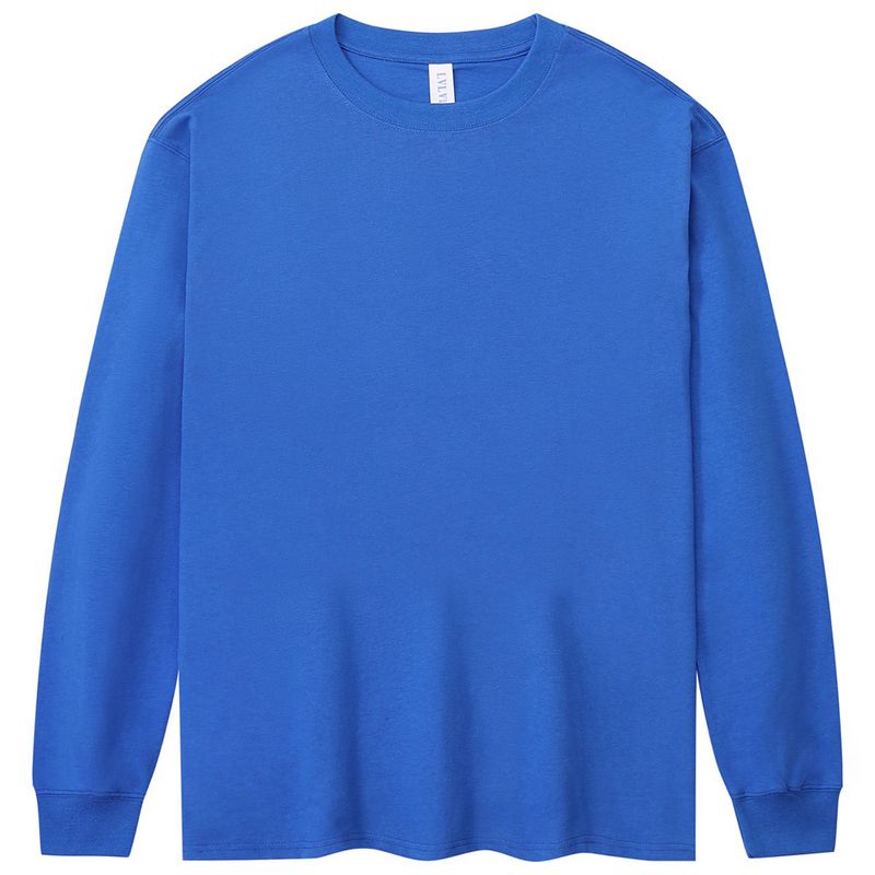Geeignet für alle Jahreszeiten 230 Langarm-T-Shirt Herren Street Fashion Rippbündchen Amekaji Baumwolle Basic Unterhemd Print_voghion.com