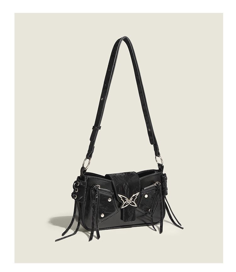 South Korean Women's Niche Bow 2025 Autumn/Winter New Fashion Small Square Sweet And Cool Girl Style Single Shoulder_voghion.com