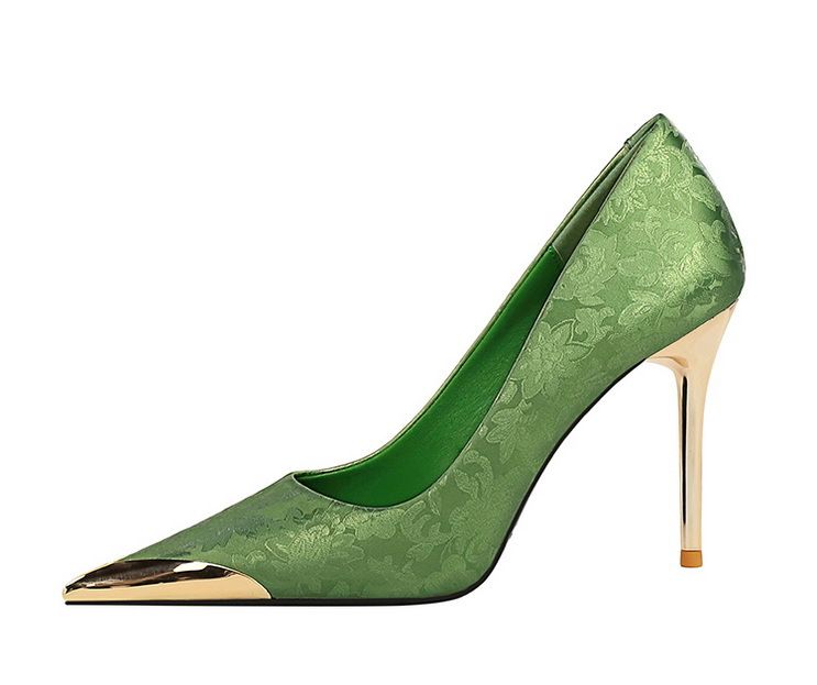 Elegante Satin-High Heels für Damen – Abendschuhe mit spitzer Zehenpartie und metallischen Akzenten, bequeme Gummisohle, in mehreren Farben erhältlich_voghion.com