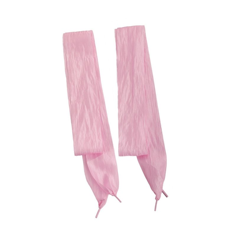 Sweet Ribbon Shoelaces Organza Chiffon Colorful Lace Ballet Style Sneakers Canvas Shoes Women's Shoelaces_voghion.com