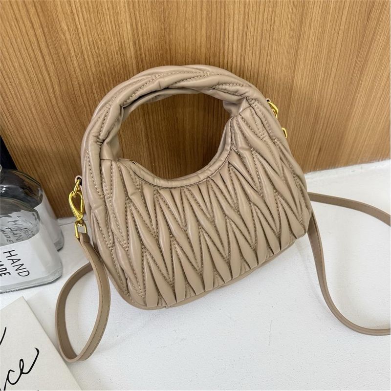 Borsa a tracolla classica da donna in PU, borsa a tracolla da donna alla moda, borsa Moon_voghion.com