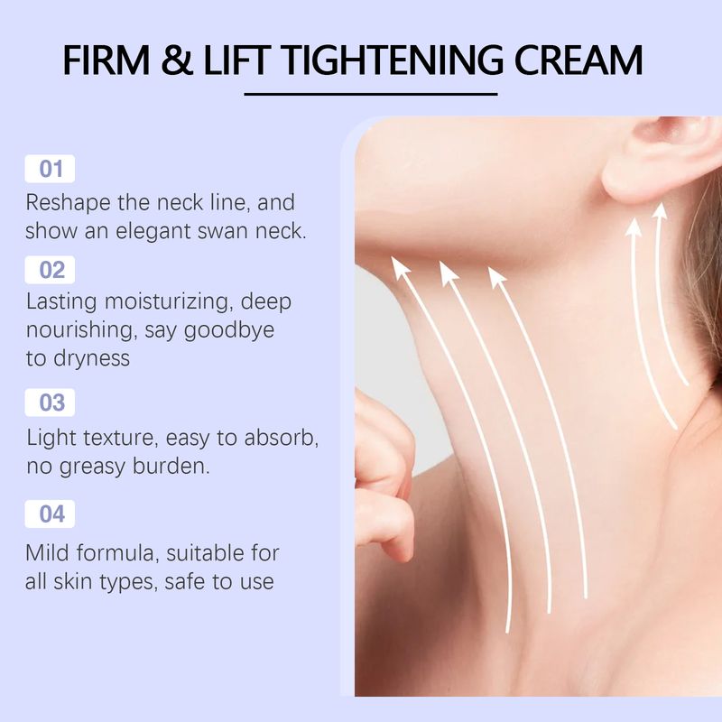 West&Month Neck Firming And Lifting Cream Refreshing, Moisturizing, Hydrating And Gently Nourishing Neck Care_voghion.com