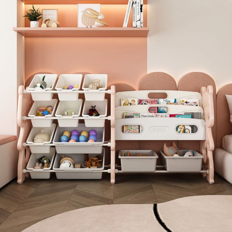 Toy Storage And Tier Toy And Toy Toy Toy With 2 Storage Bookshelf For Storage Organizer With Bookshelf Shelf 12 Organizer Bins_voghion.com