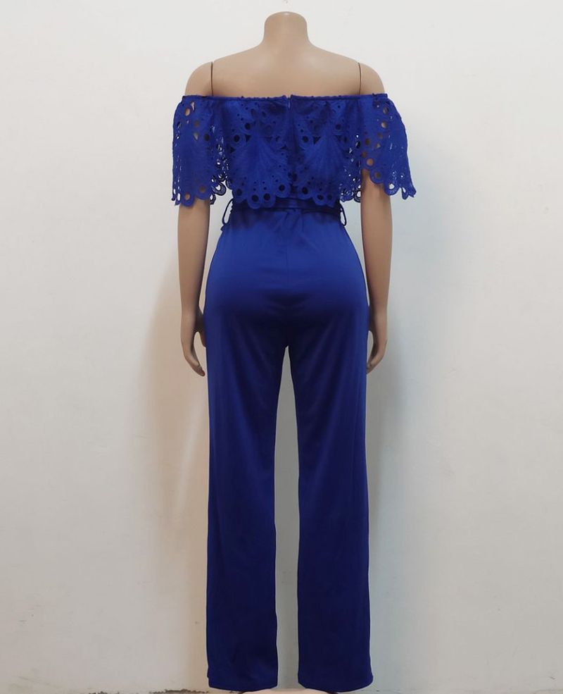 Europeisk och amerikansk sexig fashionabel enfärgad jumpsuit med tubtopp_voghion.com