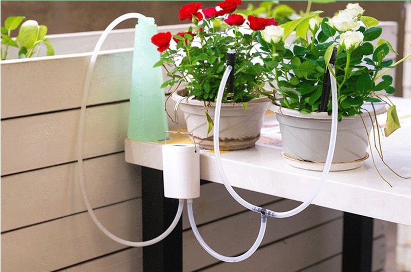 Tuinbenodigdheden Buitenzonne-watergeefapparaat, Huishoudelijk Lui Watergeefapparaat, Irrigatiemachine, Automatisch Watergeefapparaat, Potwatergeefapparaat_voghion.com