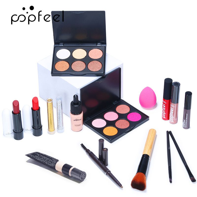 Set di trucco POPFEEL Internet Celebrity Cosmetics Set completo di trucco Combinazione per studentesse e uomini_voghion.com