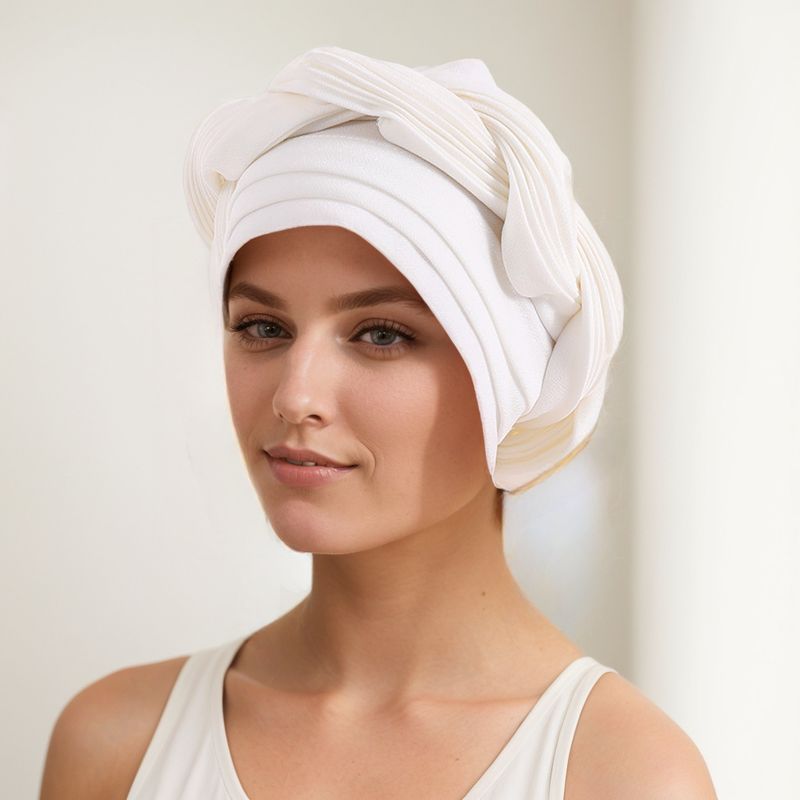 Pălărie musulmană cu trei boruri, împletitură groasă, turban, înfășurare_voghion.com
