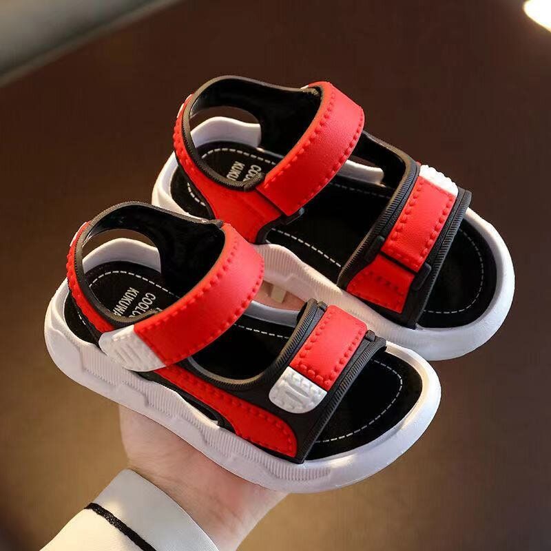 Scarpe JUSTSL Sandali per ragazzi Stile coreano Moda Trendy Boy Scarpe da spiaggia Sandali da spiaggia per bambini Bambino_voghion.com