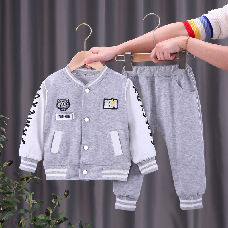 Conjunto de ropa de otoño para bebé, conjunto de dos piezas de estilo primavera y otoño para niños de 0 a 1 a 5 años, ropa de moda para niños, novedad de 2023_voghion.com