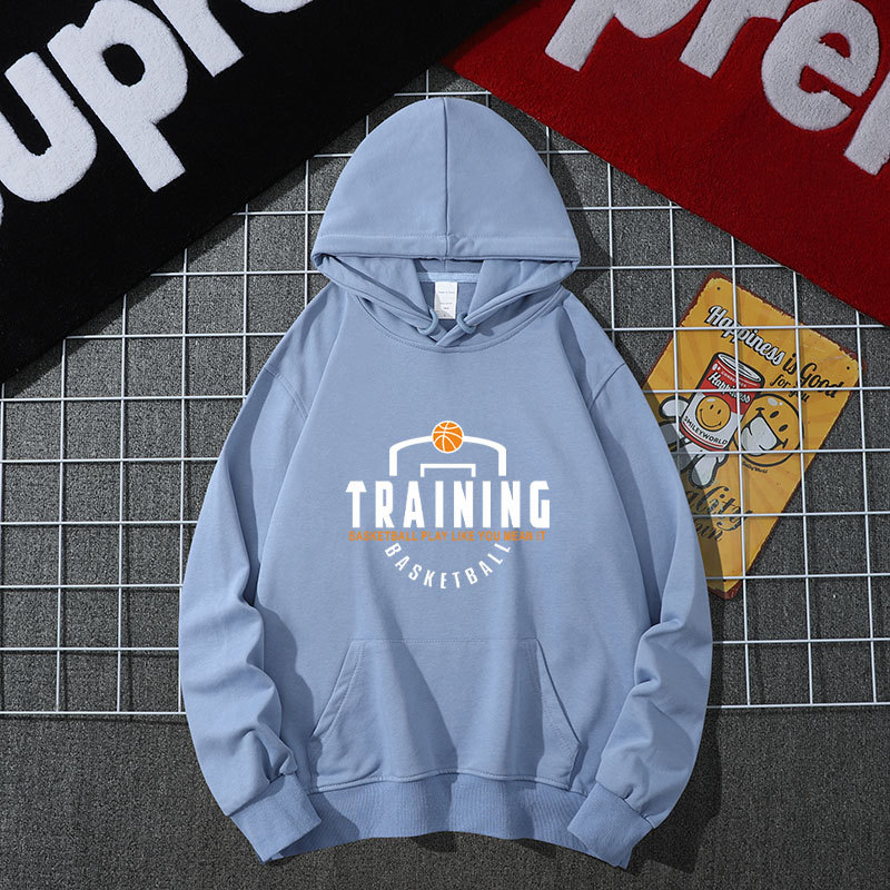 Męska odzież CBA treningowy kombinezon bluza jesień młodzież gimnazjum liceum uczeń koszykówka kaptur długi rękaw kurtka_voghion.com