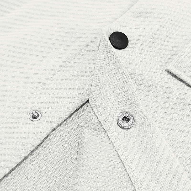 Herrenbekleidung Schwere Twilljacke Freizeithose Herren Neuer einfarbiger Jacquard-Zweiteiler für Herren_voghion.com