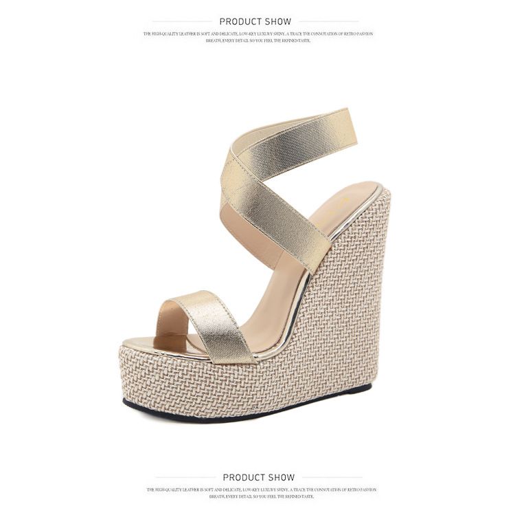 Sandali con zeppa in corda da donna, semplici e comodi, disponibili_voghion.com