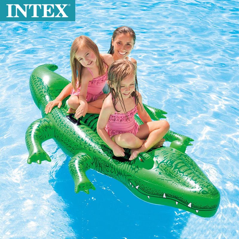 INTEX Ride-On Inflatable Toy Children's Pool Animal Float Water Play_voghion.com