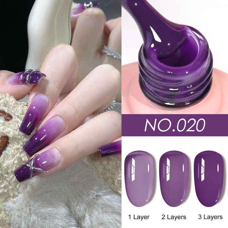 Nail Art Nude Color Ice Trasparente Color Raw Coconut Tea Frozen Color Hot Selling Popolare Color Ice Skin Nail Art Smalto per unghie_voghion.com