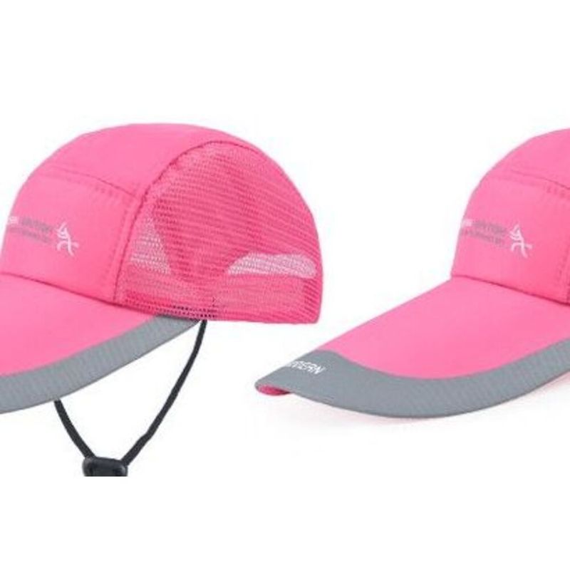 Cappello estivo da pesca per uomo, con tesa larga, a becco d'anatra, con protezione solare e antivento_voghion.com