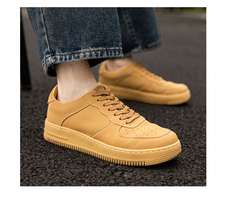 AF Flache Schuhe Klassische Paarschuhe Low Top Herren- und Damen-Sport-Freizeitschuhe Echtes Leder Herrenschuhe Damenschuhe Alle Match-Schuhe_voghion.com
