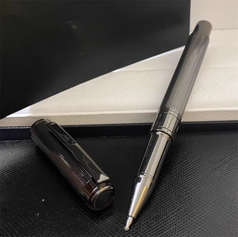 Luxus Grouss Klass 163 Serie Donkelblo Metall Kugelschreiwer Rollerball Füllfedern Pabeier Büro Schoulbedarf Mat Schreifweis Héichqualitéit_voghion.com