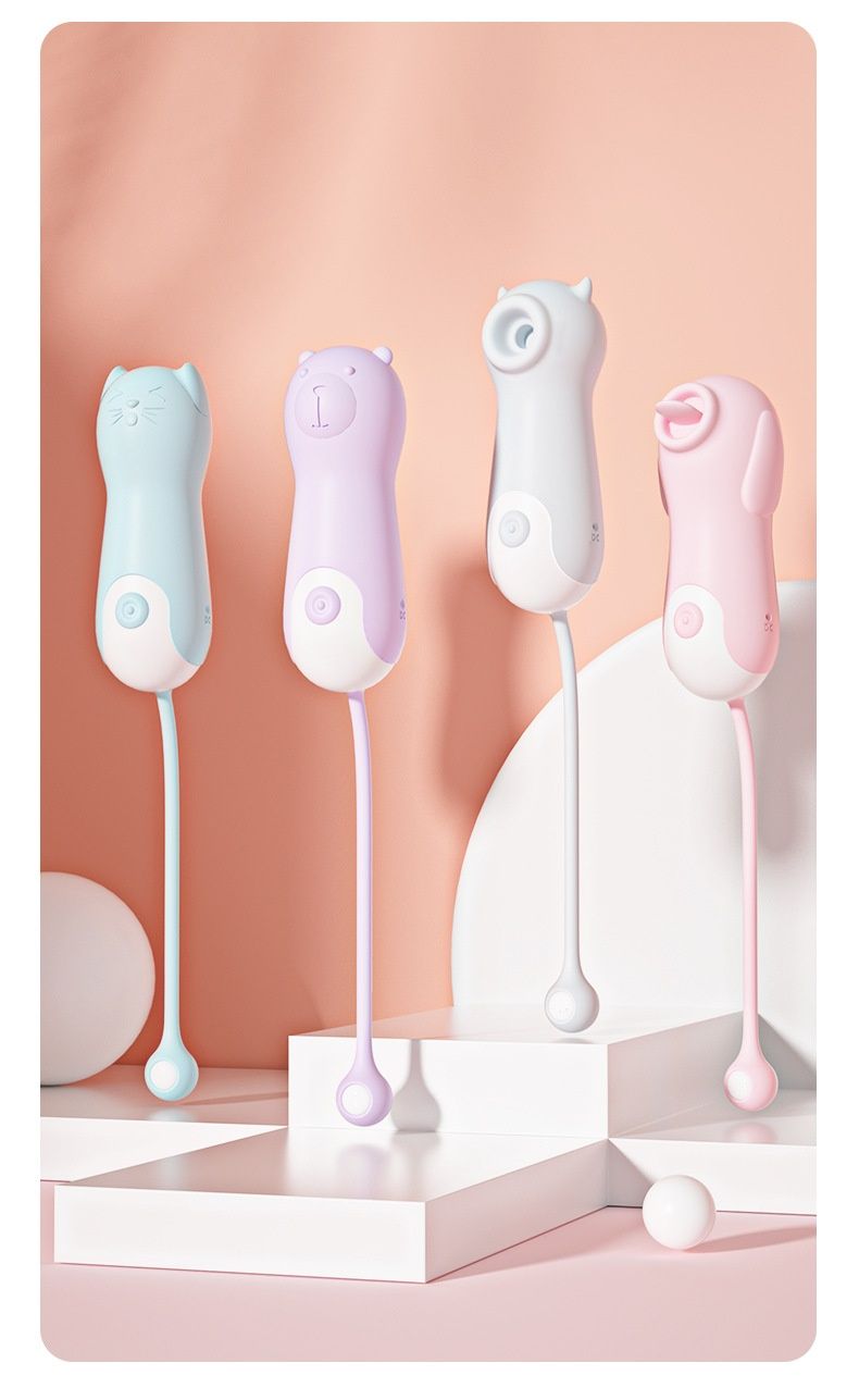 LuvBox Laile Lala Bear Vibratore Silenzioso con Succhiamento Invisibile, Dispositivo di Autodifesa Silenzioso per Donne, Piccolo Giocattolo Istantaneo_voghion.com