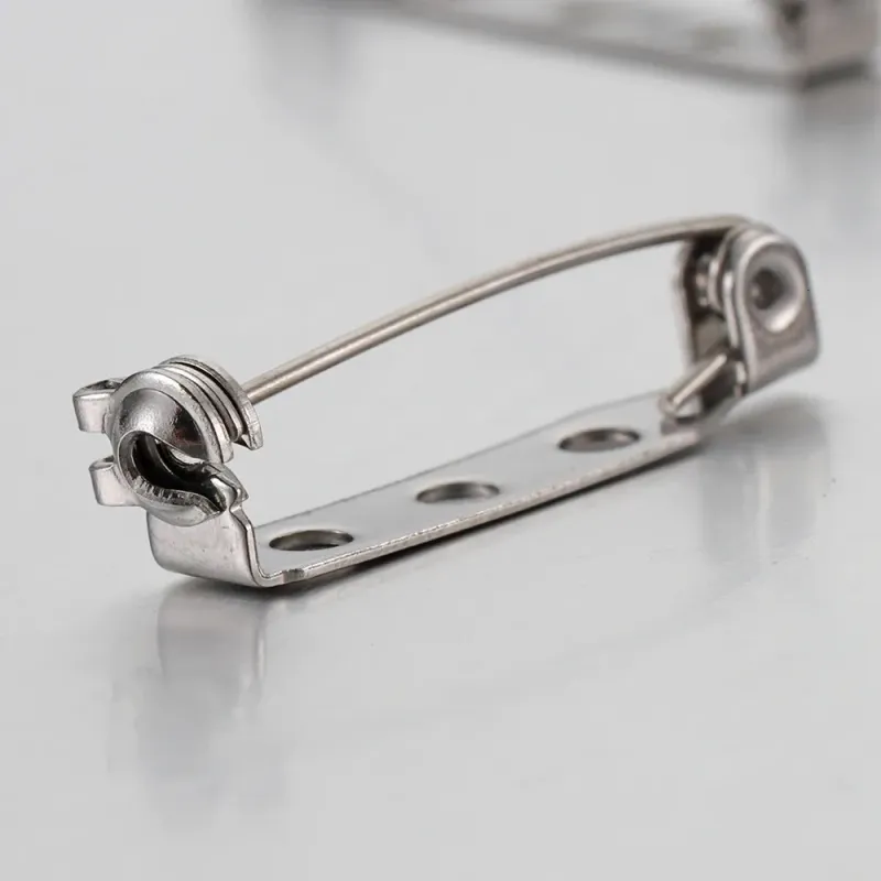 20 pezzi 2040 mm spilla in acciaio inossidabile impostazioni di base di sicurezza aghi accessori fai da te componenti di reperti per la creazione di gioielli_voghion.com
