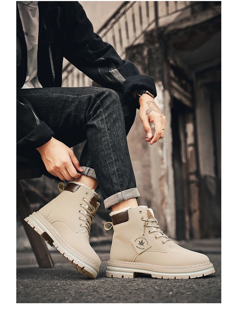 2025 Herren Designerstiefel Cowboy Weiß Schwarz Blau Orange Wanderwasserstiefel Winterschuhe Tan Bottom Plateau Halbstiefel Tims Boots_voghion.com