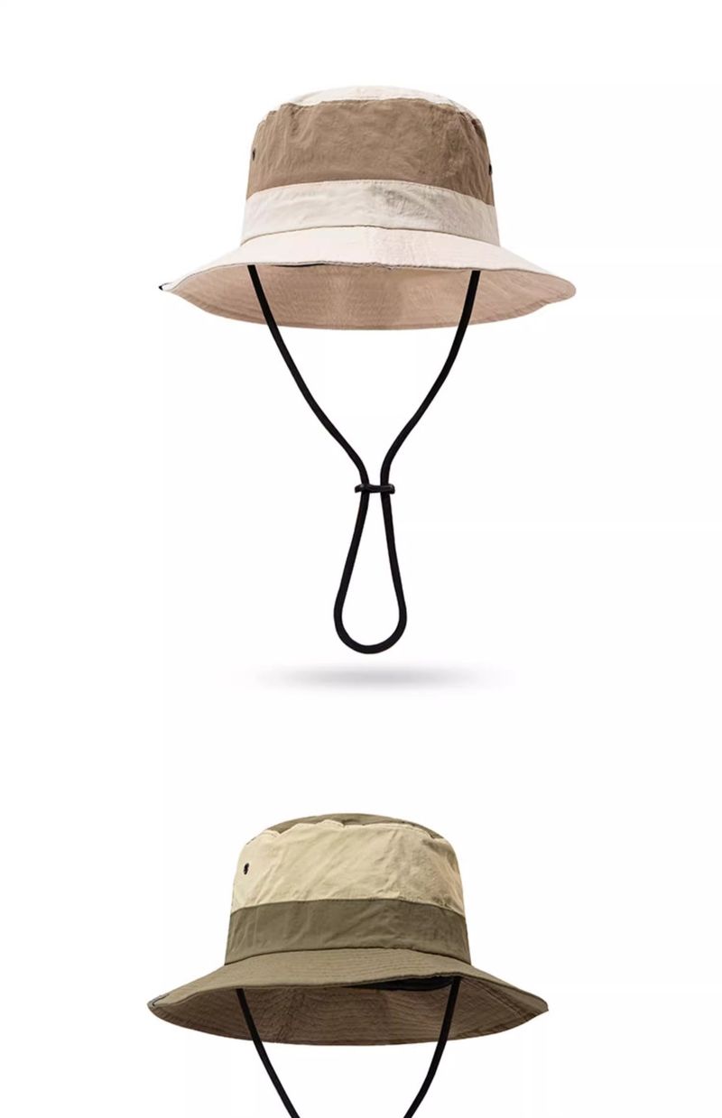 Nuovo cappello da pescatore giapponese per alpinismo all'aperto da donna Protezione solare stile sottile e parasole per uomo e donna Cappello da ciotola ad asciugatura rapida da viaggio_voghion.com