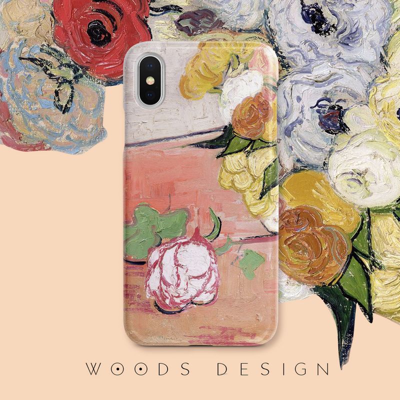 Unbeatable Quality Woods Original Retro Suitable Iphone16 Silk Rose Texture 13pro/I14promax/IP15 Oil Painting Mobile Phone Shell For IPhone_voghion.com