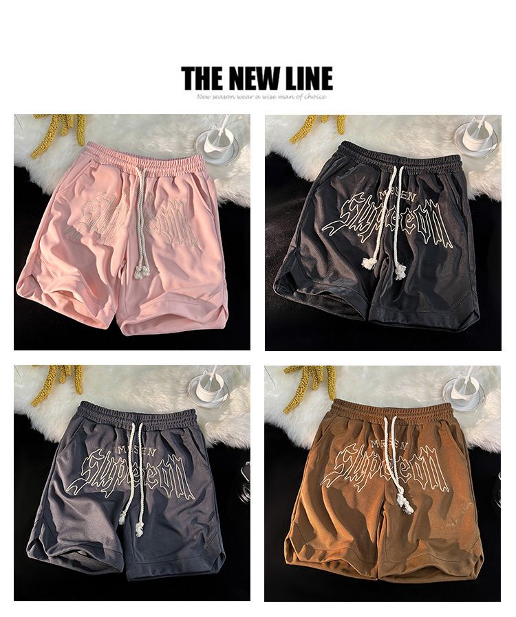 Männer Kleeder Summer loose Shorts Oversize Basketball Shorts_voghion.com