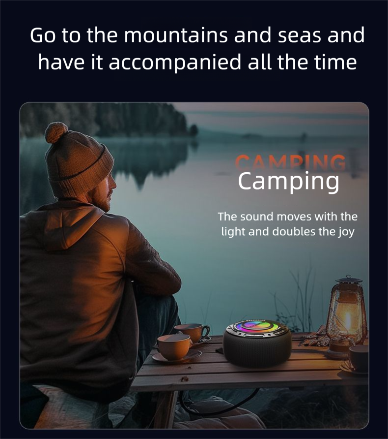 New Bluetooth Smart Wireless Home Speaker Subwoofer Outdoor Portable High Sound Quality Super Bass Waterproof_voghion.com