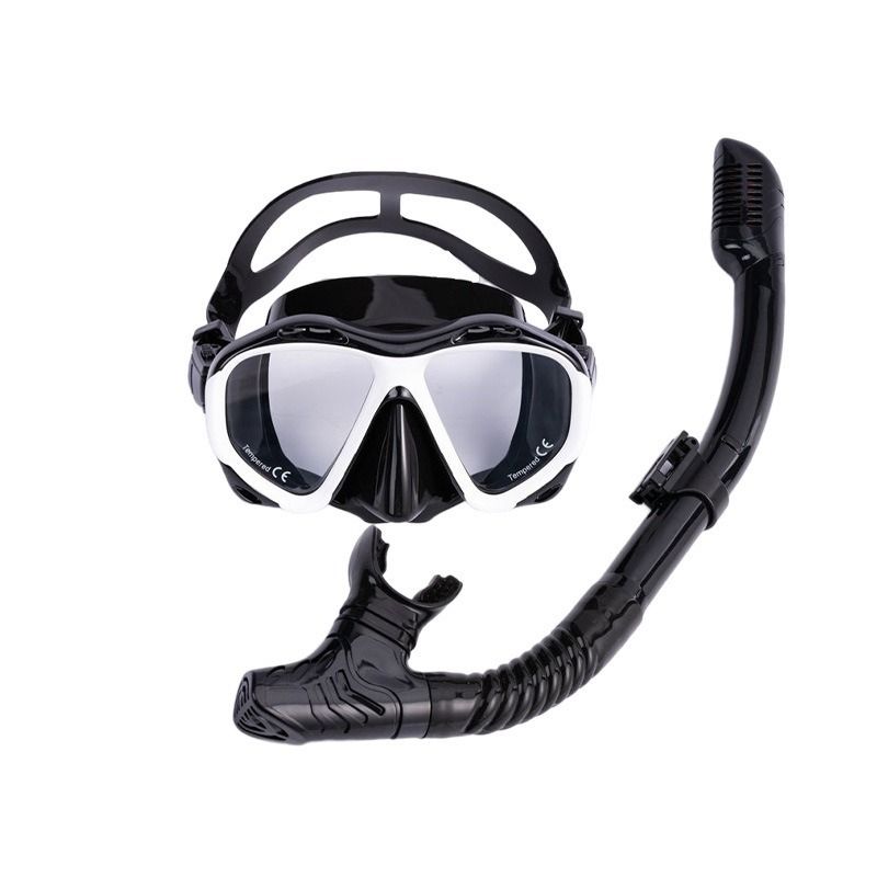 Diving equipment Snorkeling mask Sampo underwater breathing apparatus Swimming glasses snorkeling myopia mask_voghion.com