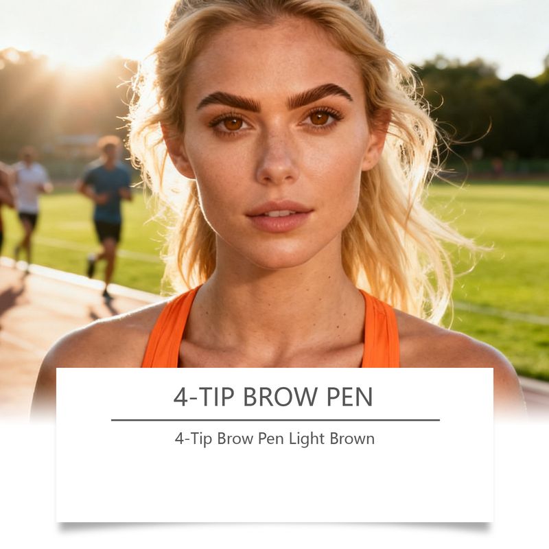 ZEPHOCO 3D Natural Four-Prong Series Beginner-Friendly Color-Intense Sweat-Proof Waterproof Wild Eyebrow Pencil_voghion.com